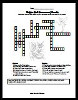 cartoon crossword